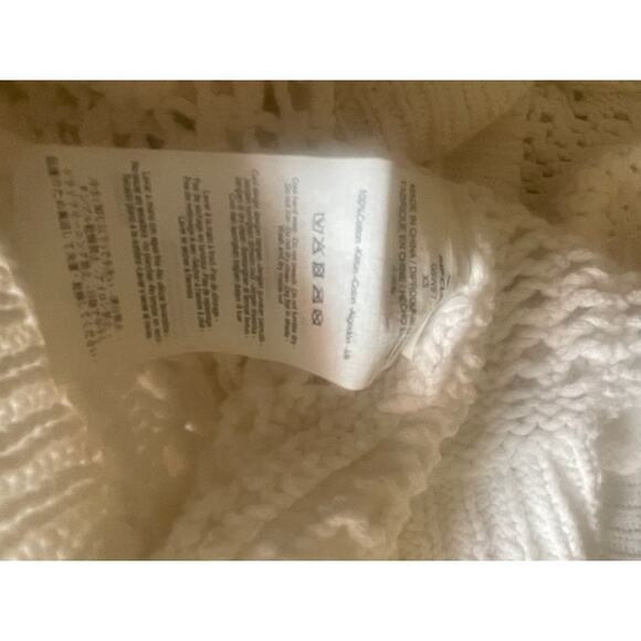 Rip Curl Women Size X-Small‎ Knit Sweater Wrap Back Long Sleeve White0 - Picture 6 of 6